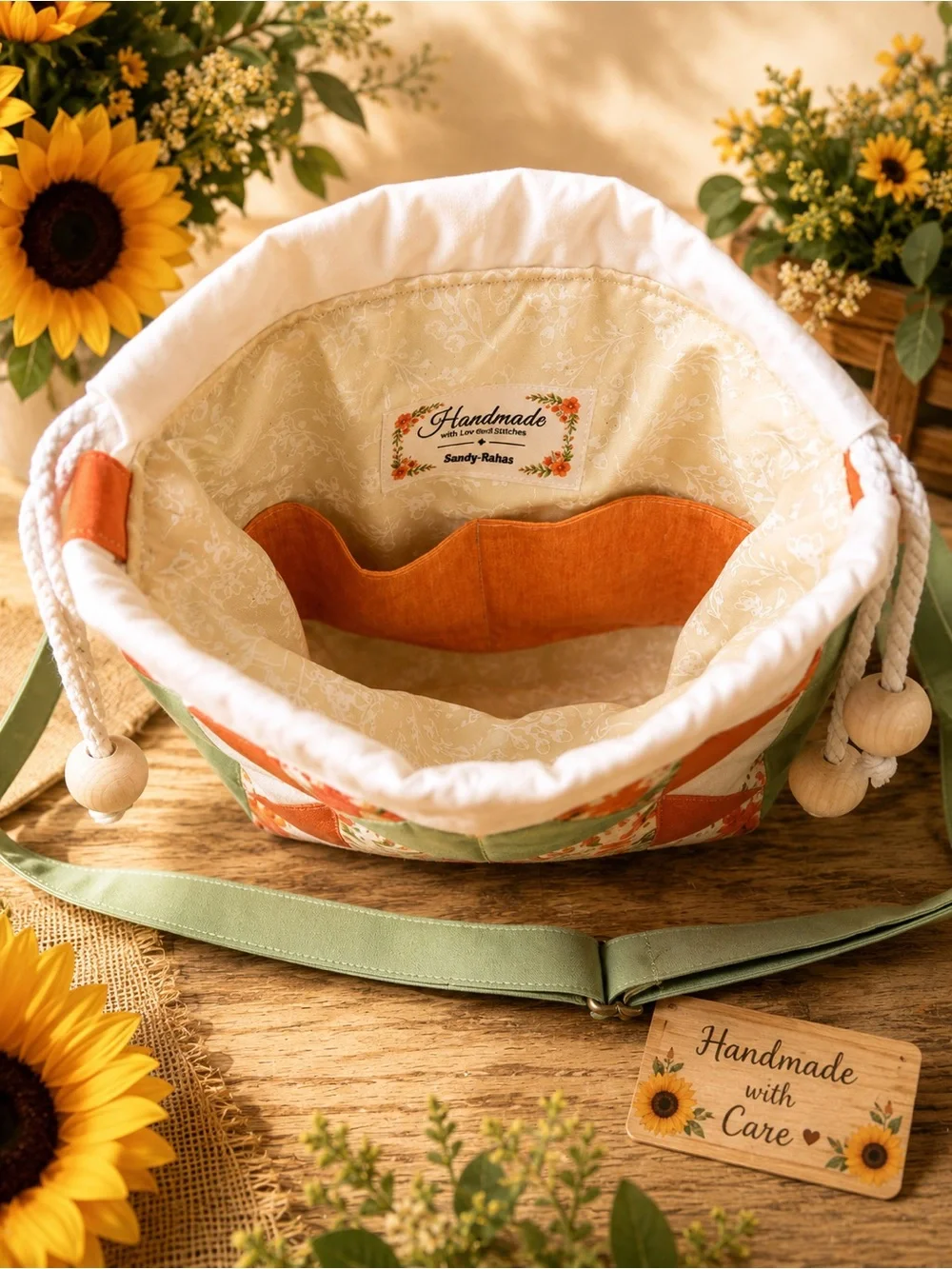 Sandy-Rahas handmade quilted